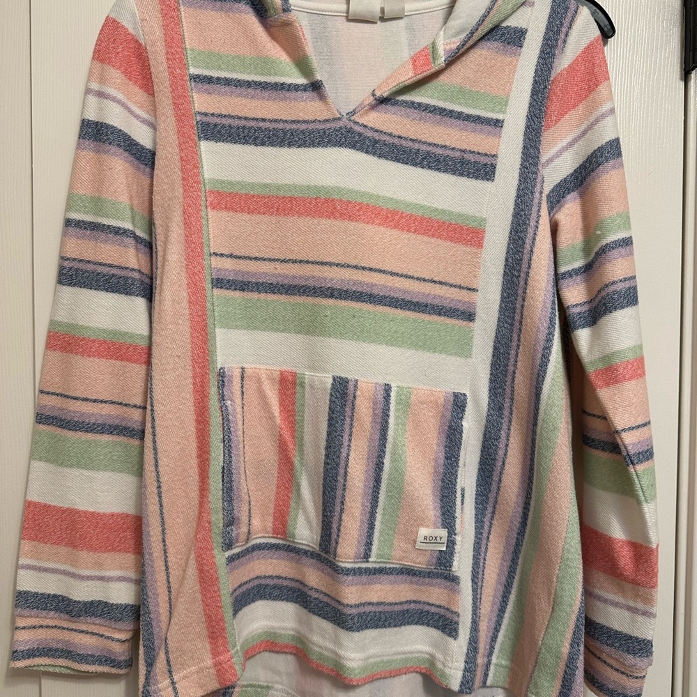 Colorful Striped Hoodie